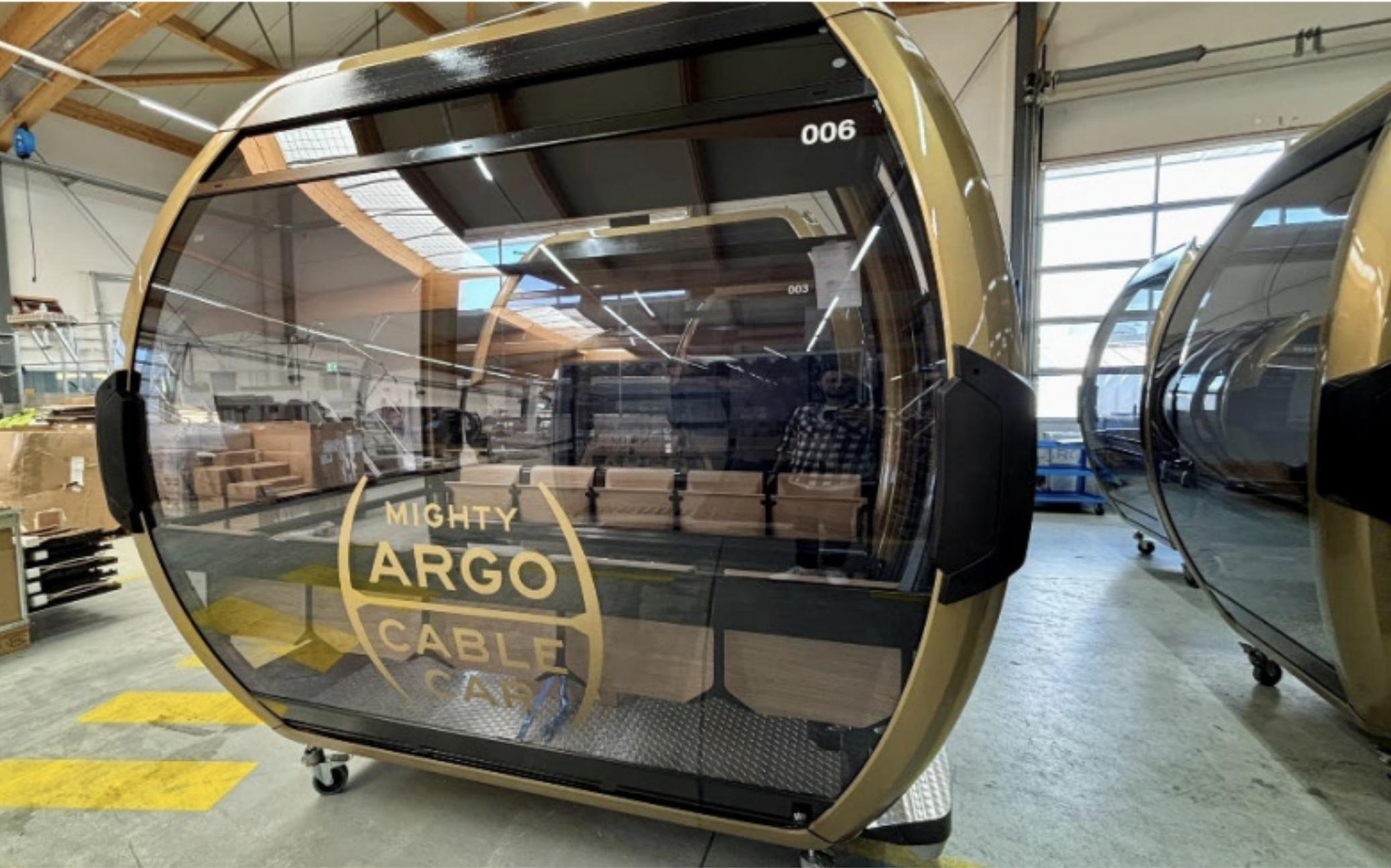 Idaho Springs gondola construction