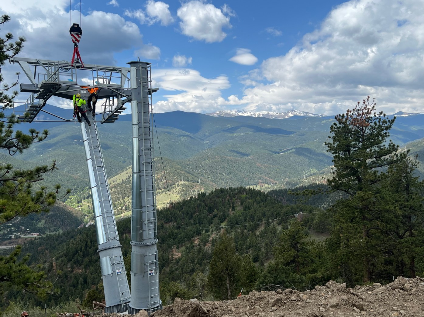 Mighty Argo Cable Car construction